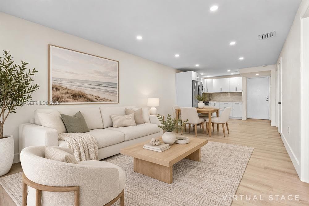 virtual stage living area