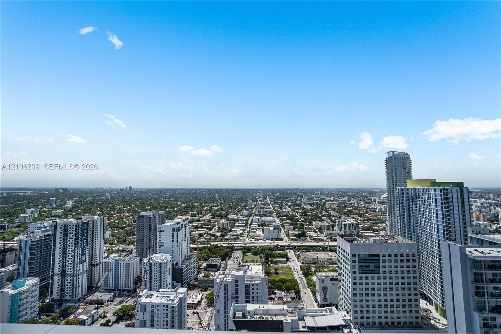 High-rise metropolitan panorama featuring extensive cityscape horizon and dense urban infrastructure