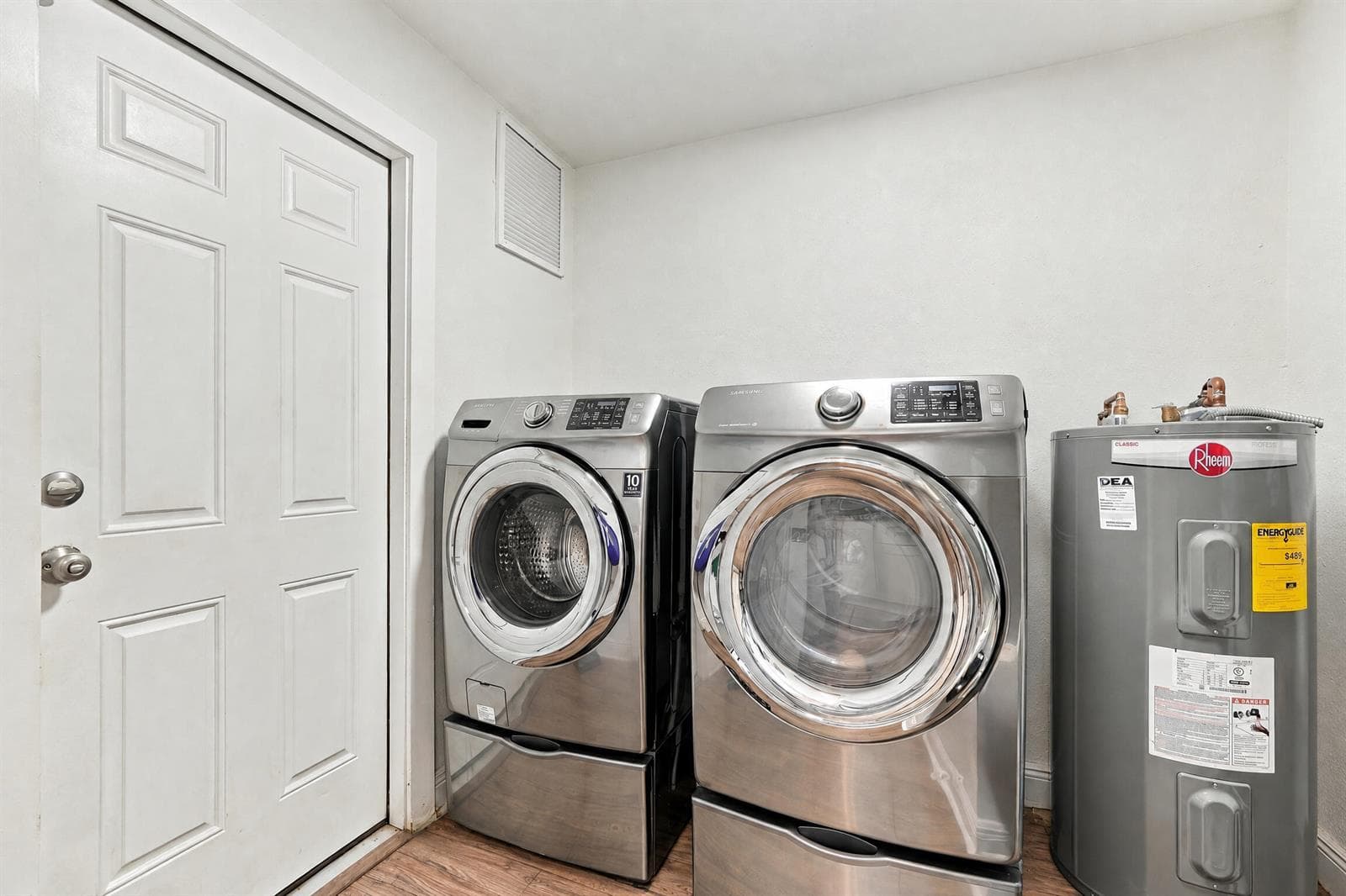 Washer and Dryer