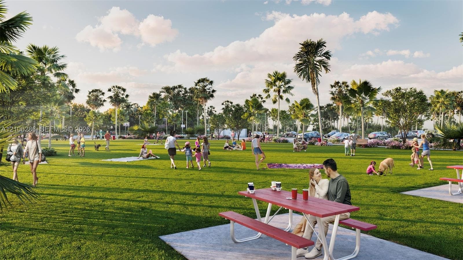 Future community picnic area