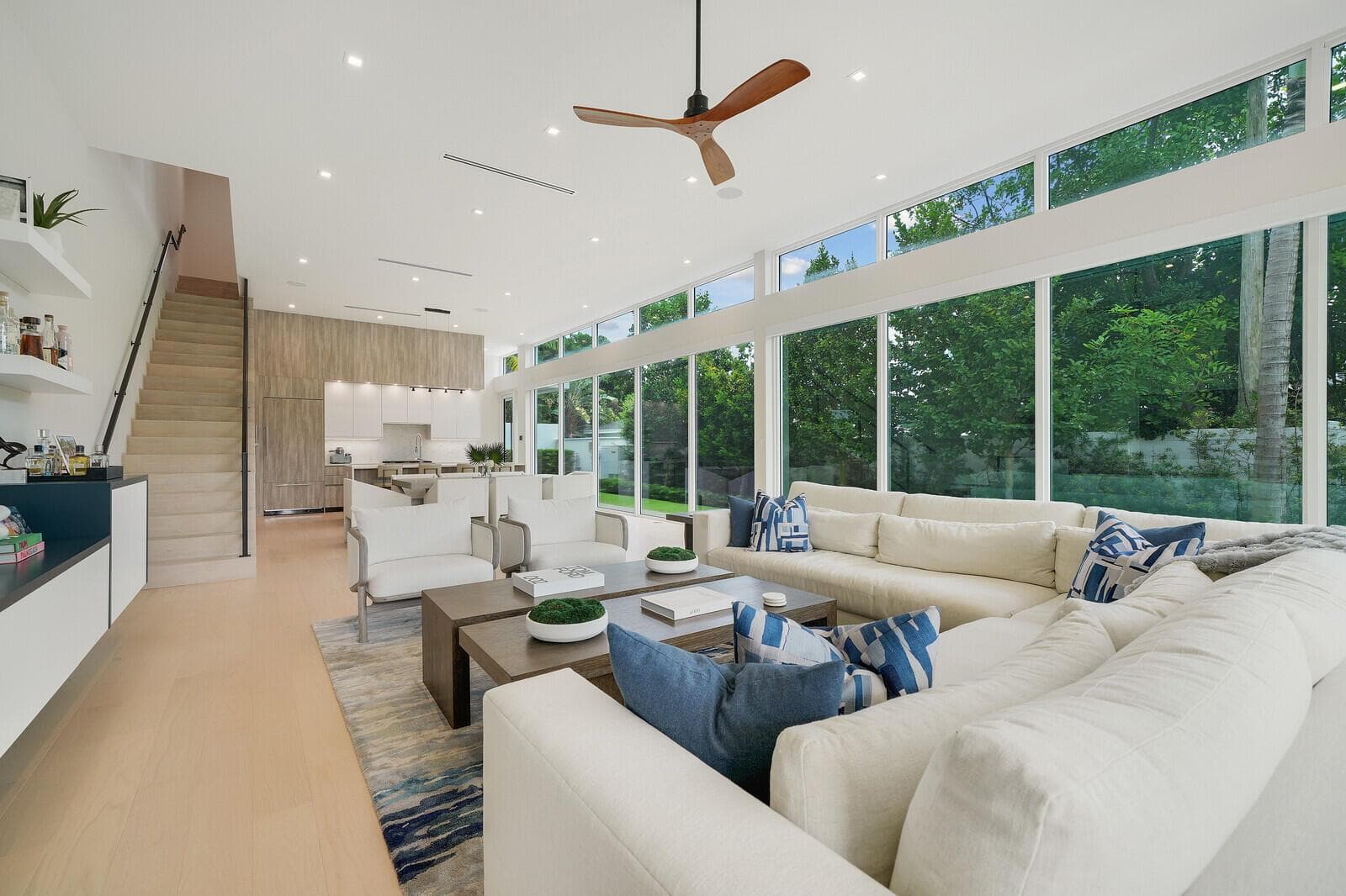 Contemporary open concept
