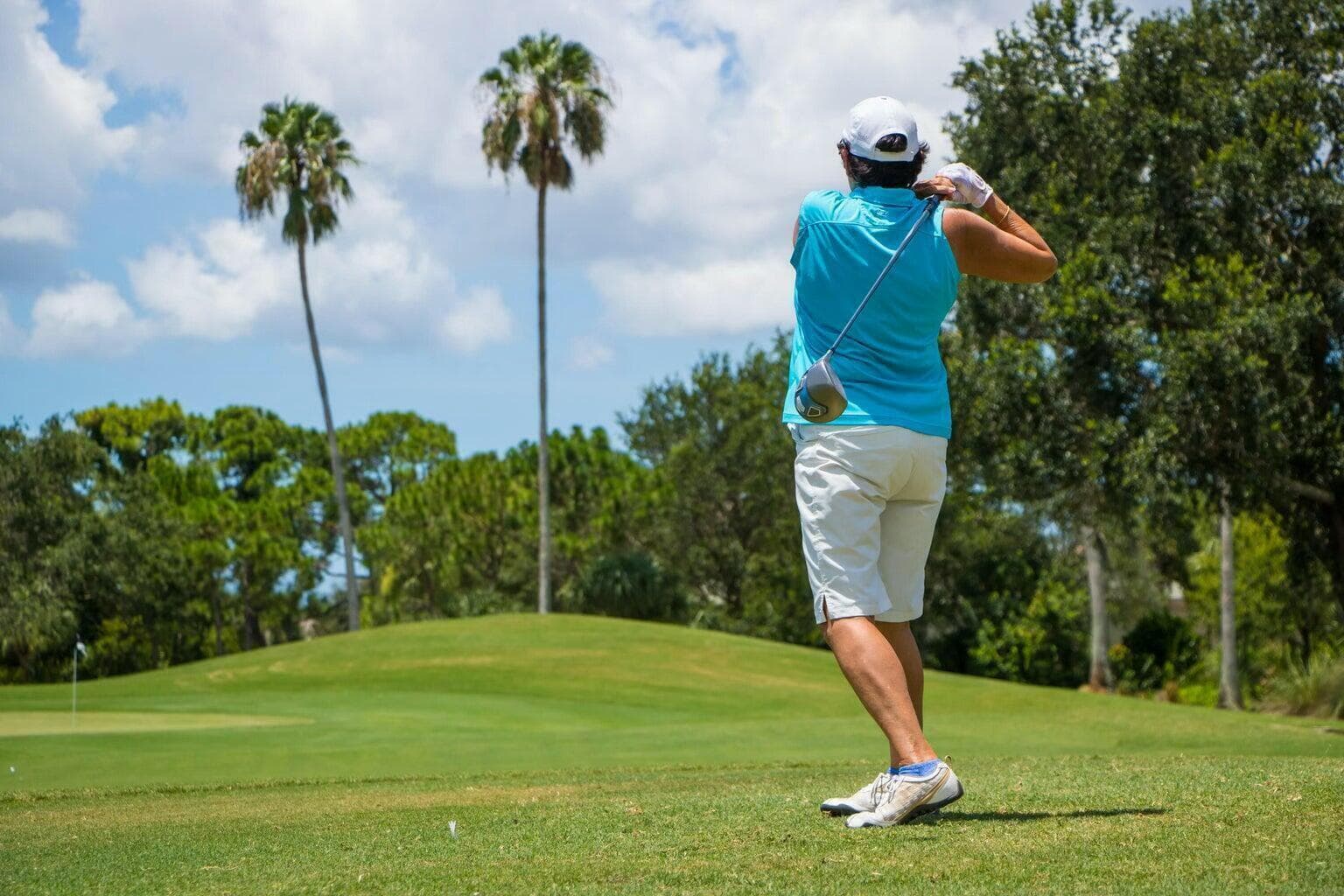 Golfing