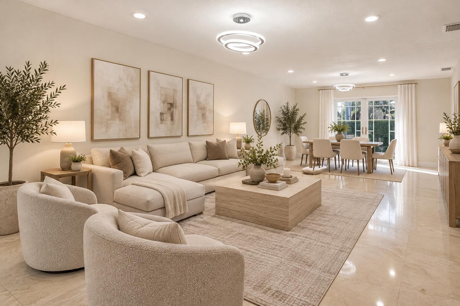Main Living/ Dining room