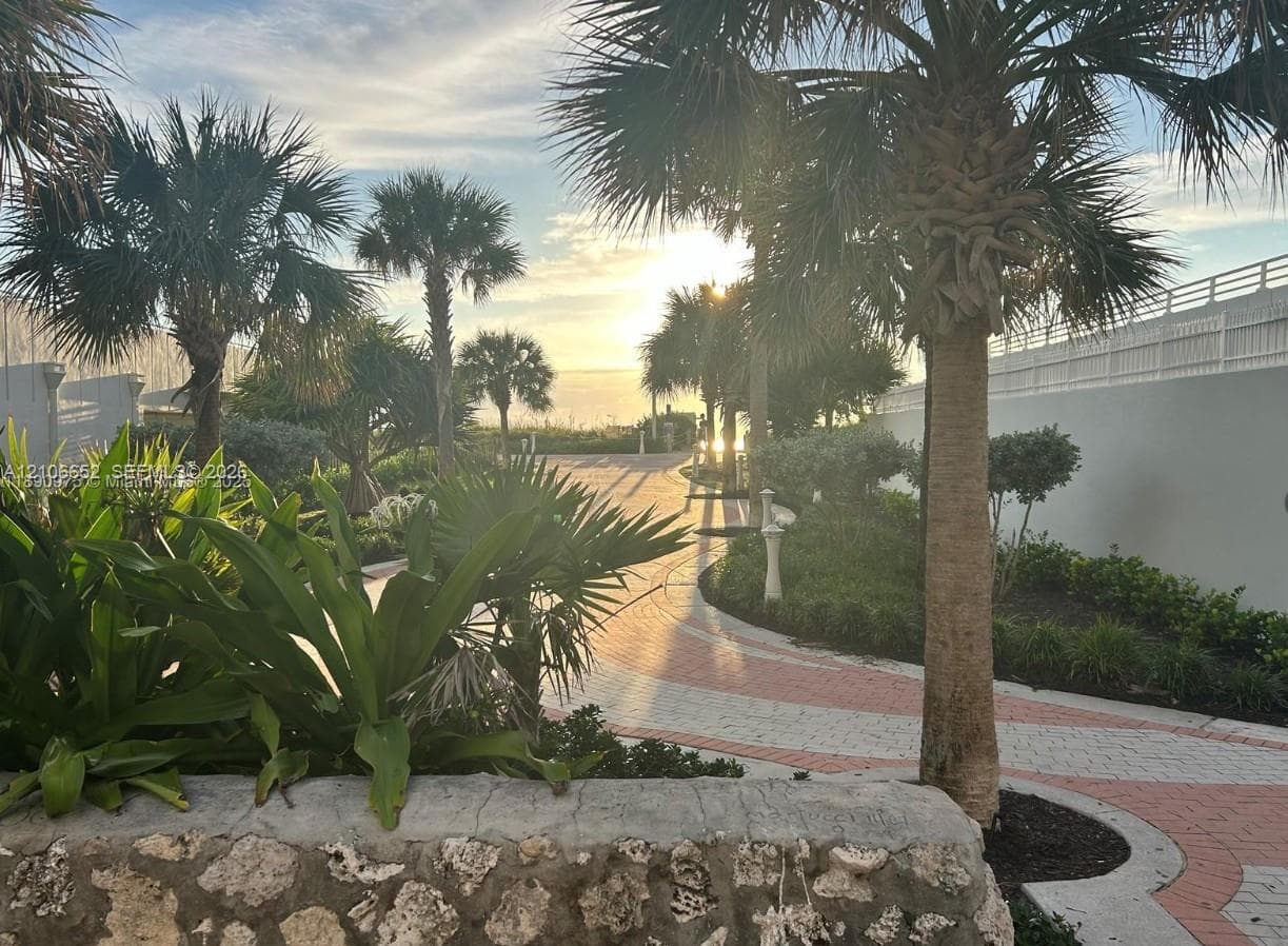 Rear Building Beach Area access