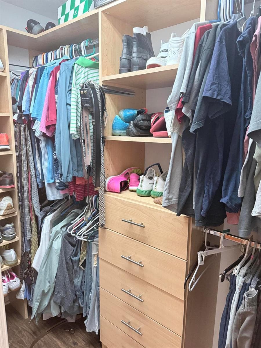Smaller Master Closet