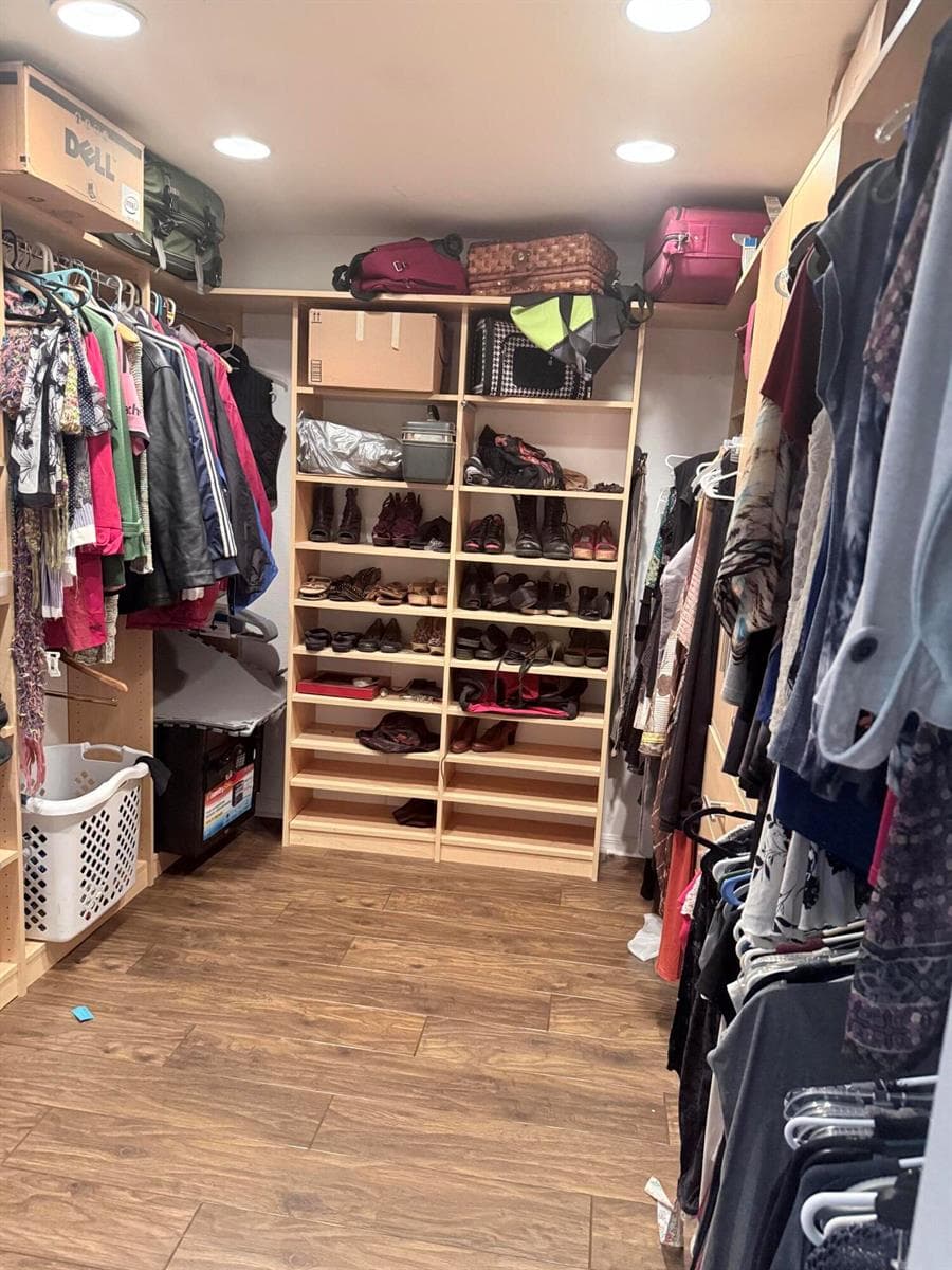 Larger Master Closet