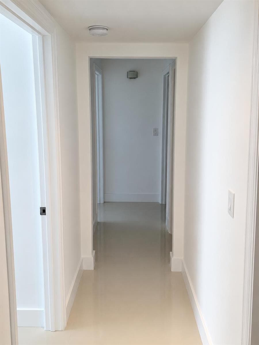 Brightened, straightened property interi