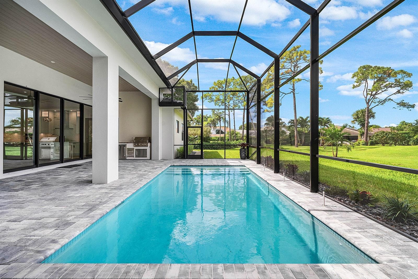 Covered Patio & Pool