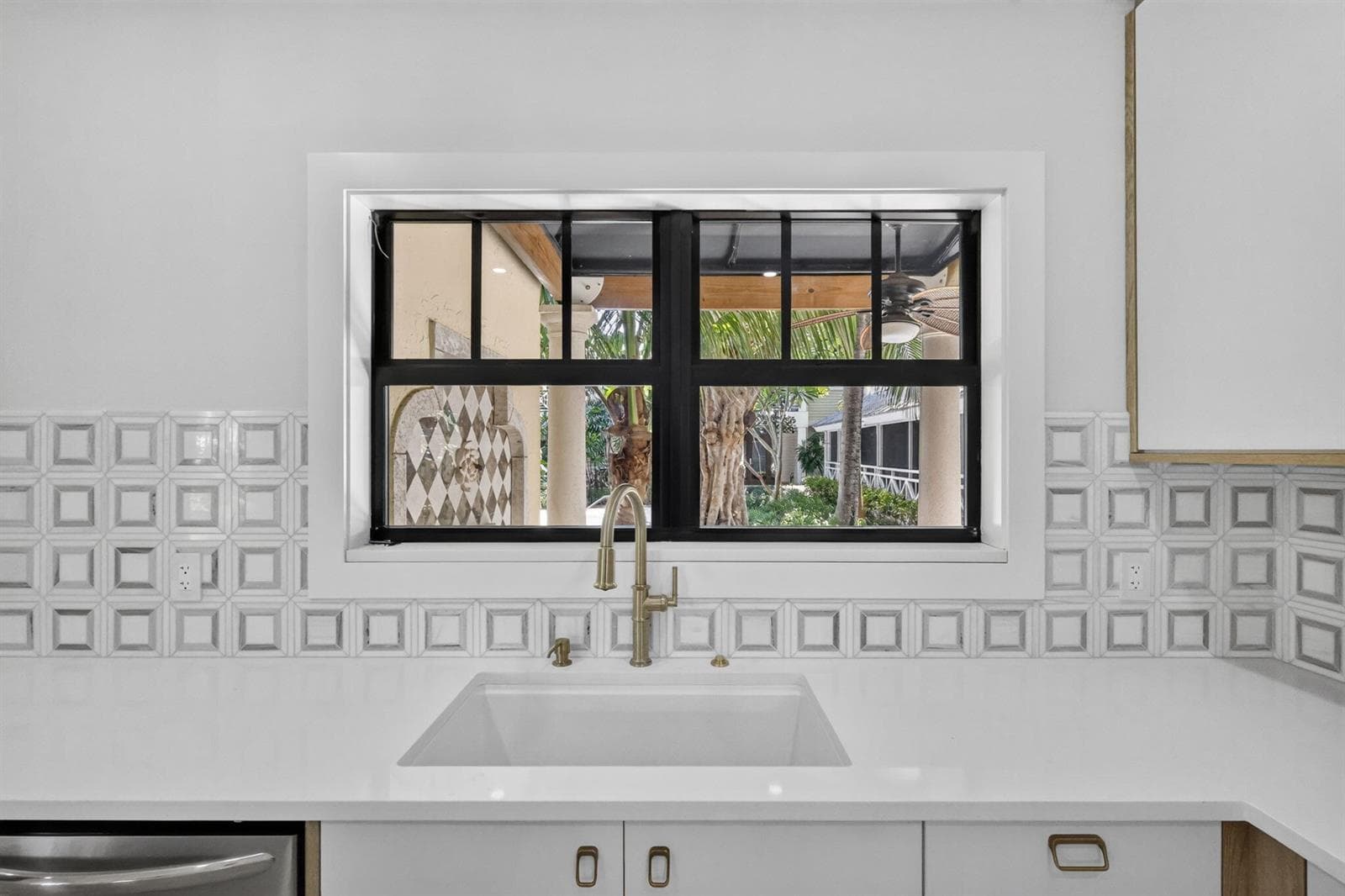 Custom Cabinets and backsplash
