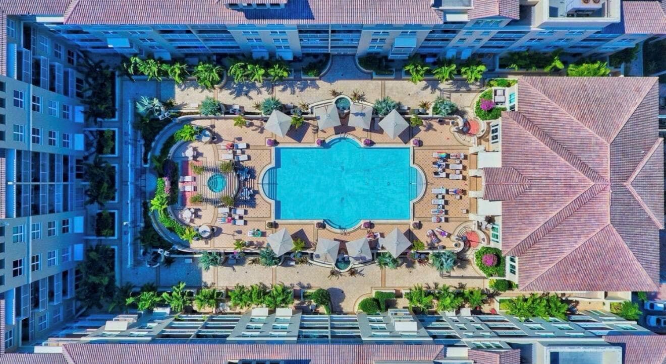 Top down pool