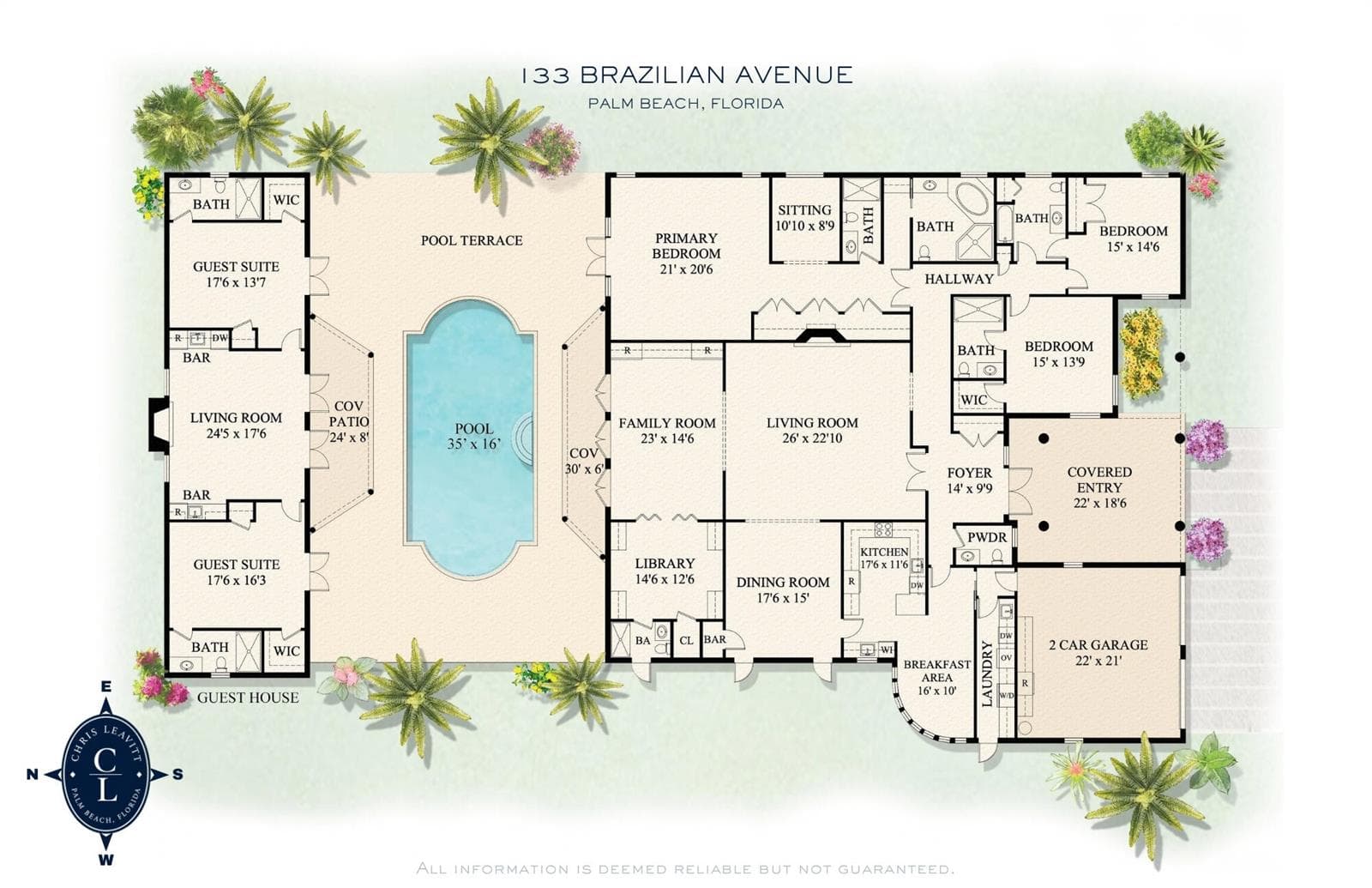 133 Brazilian Avenue - Floor Plan