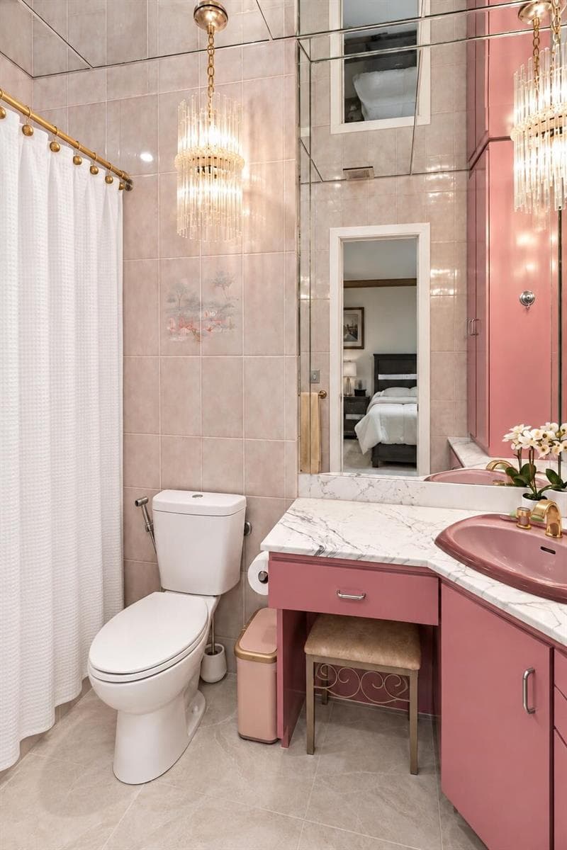 3301 ne 27th ave photo 66 pink bathroom