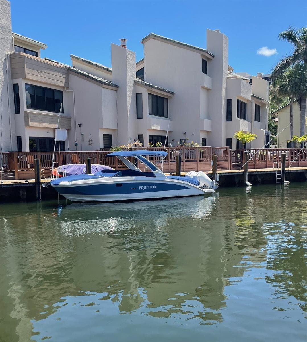 private dock in your backyard