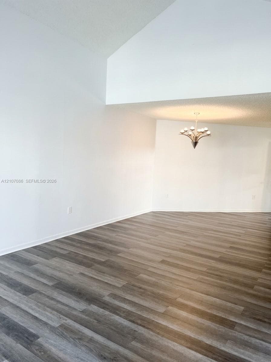Vaulted ceiling