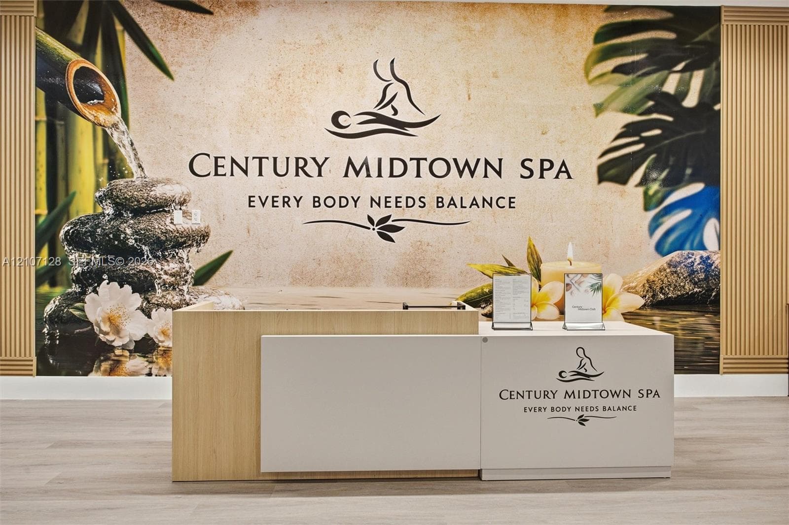 Wellness area reception