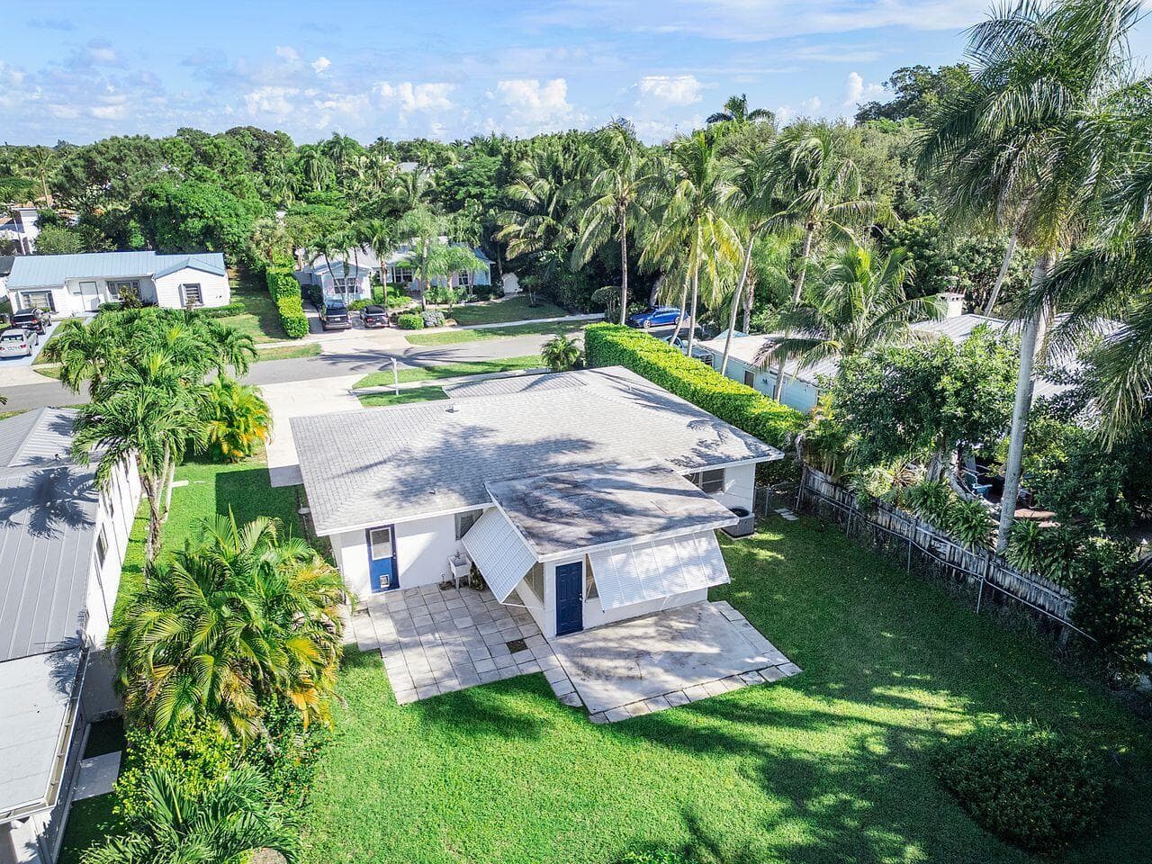 Aerial Backyard
