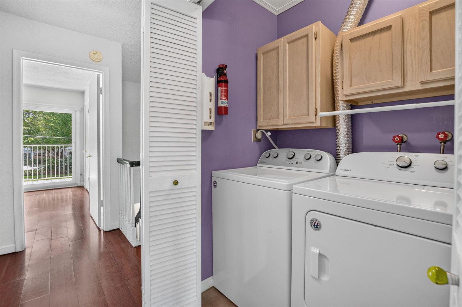 Laundry Closet 2nd Floor