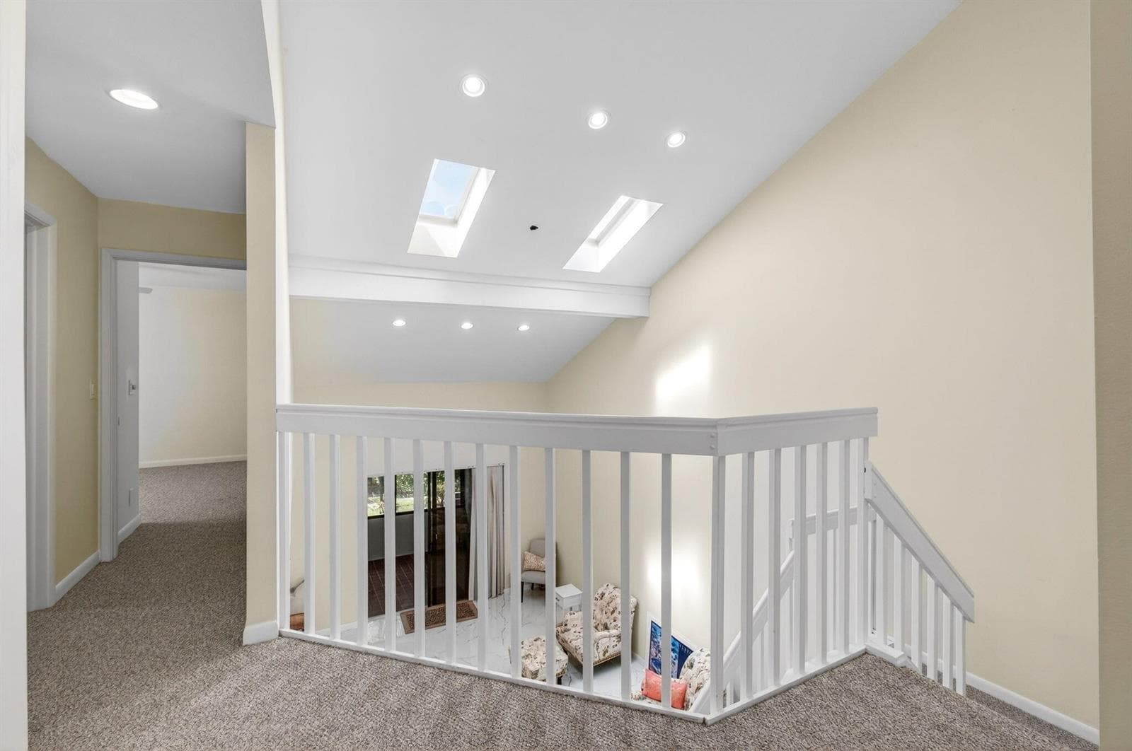 upstairs landing