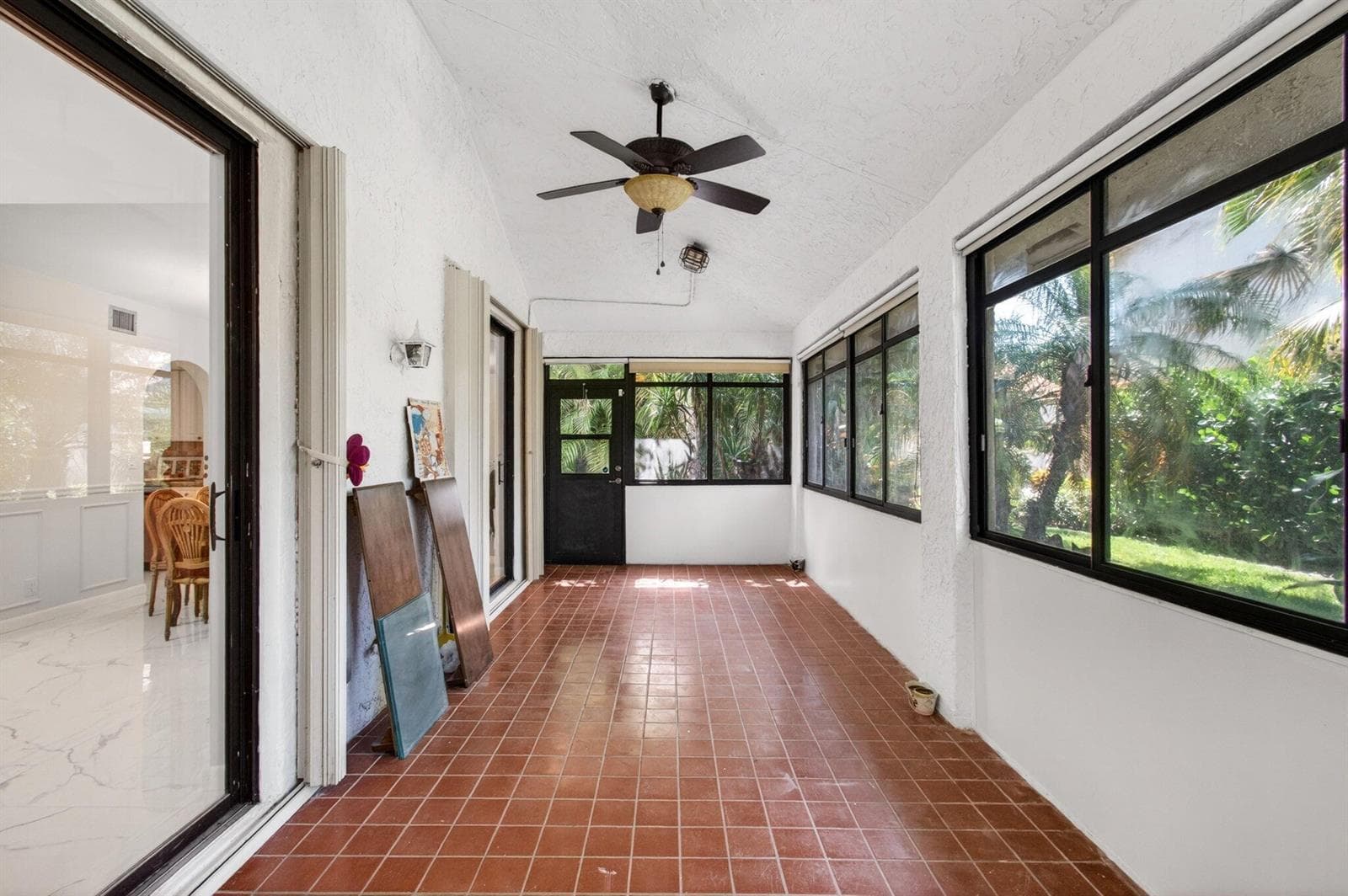 enclosed patio