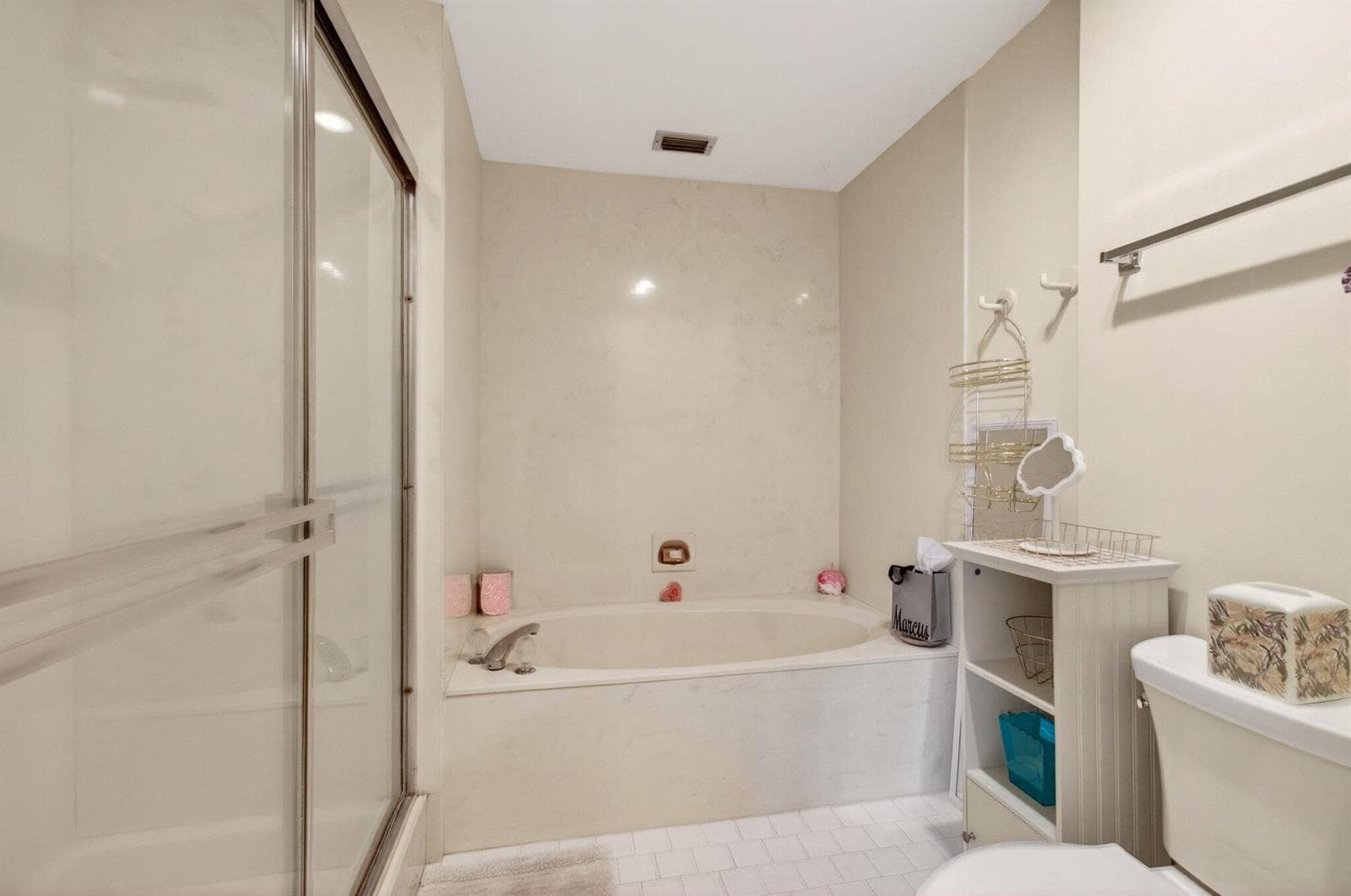 Master bathtub and shower