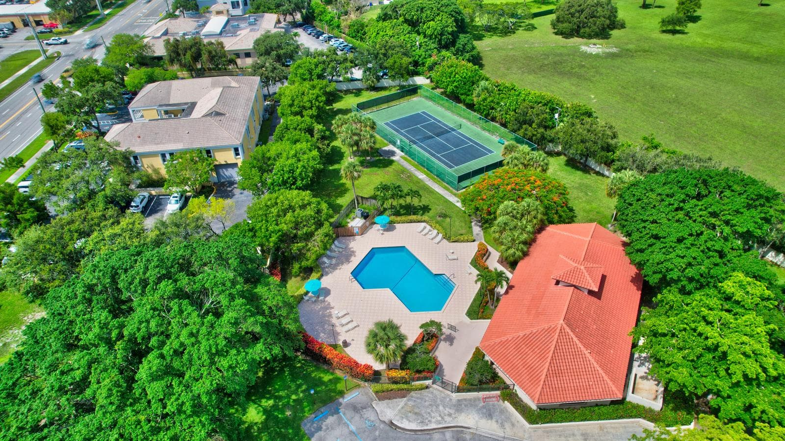 Pool, Clubhouse, and Tennis