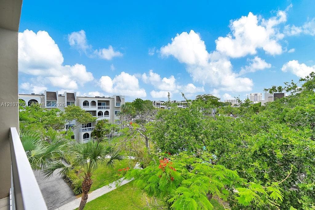 View from balcony