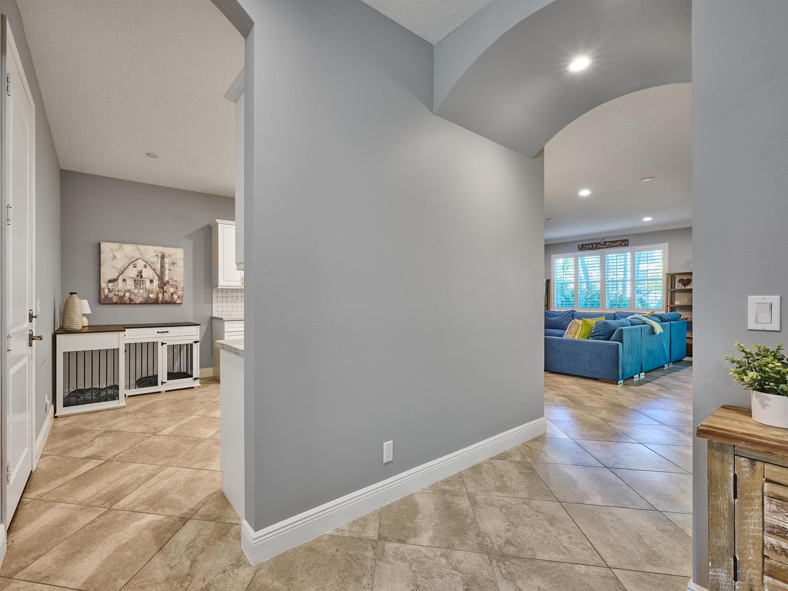 Entry to Living Room