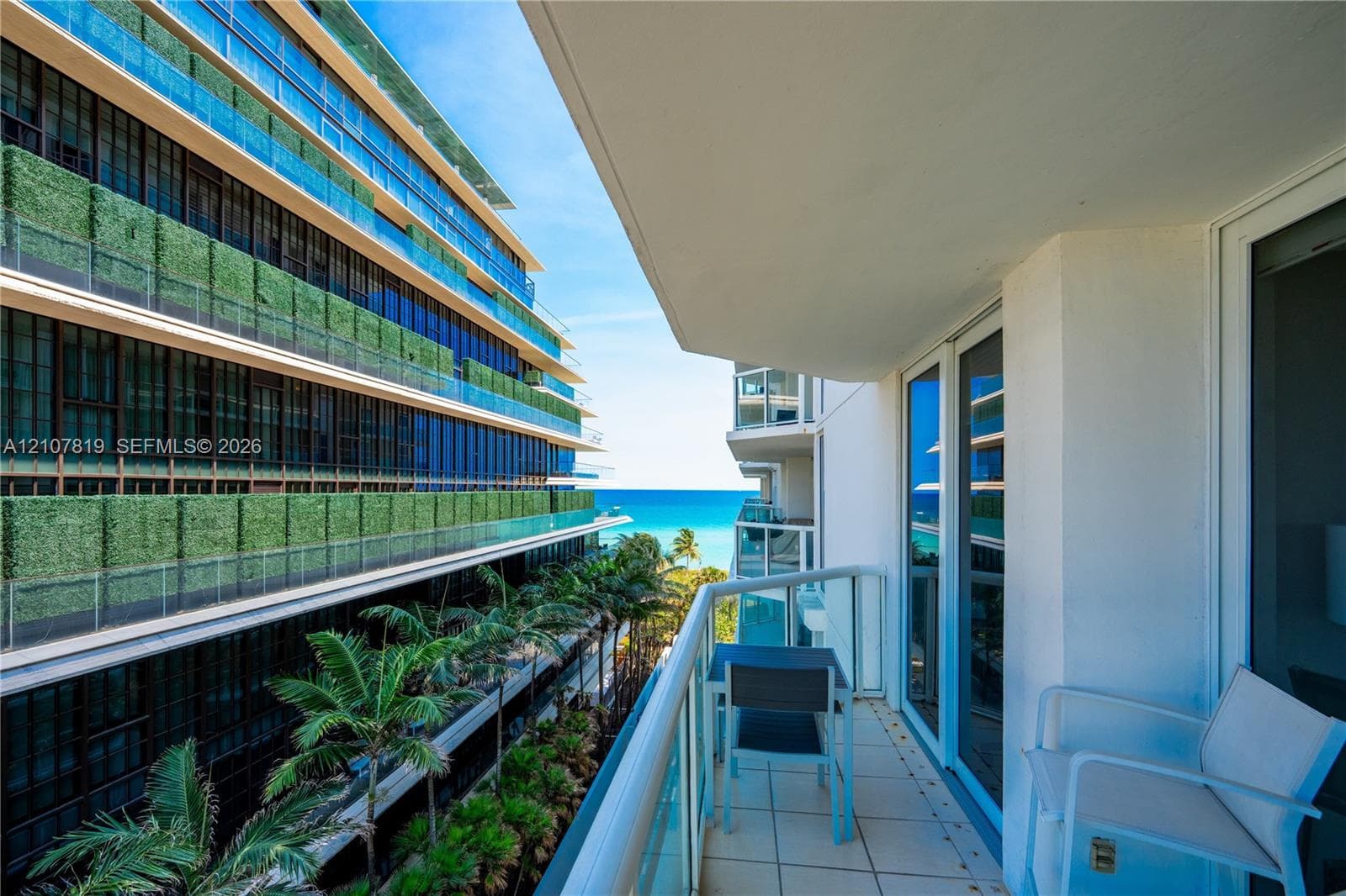 Ocean View from the Balcony