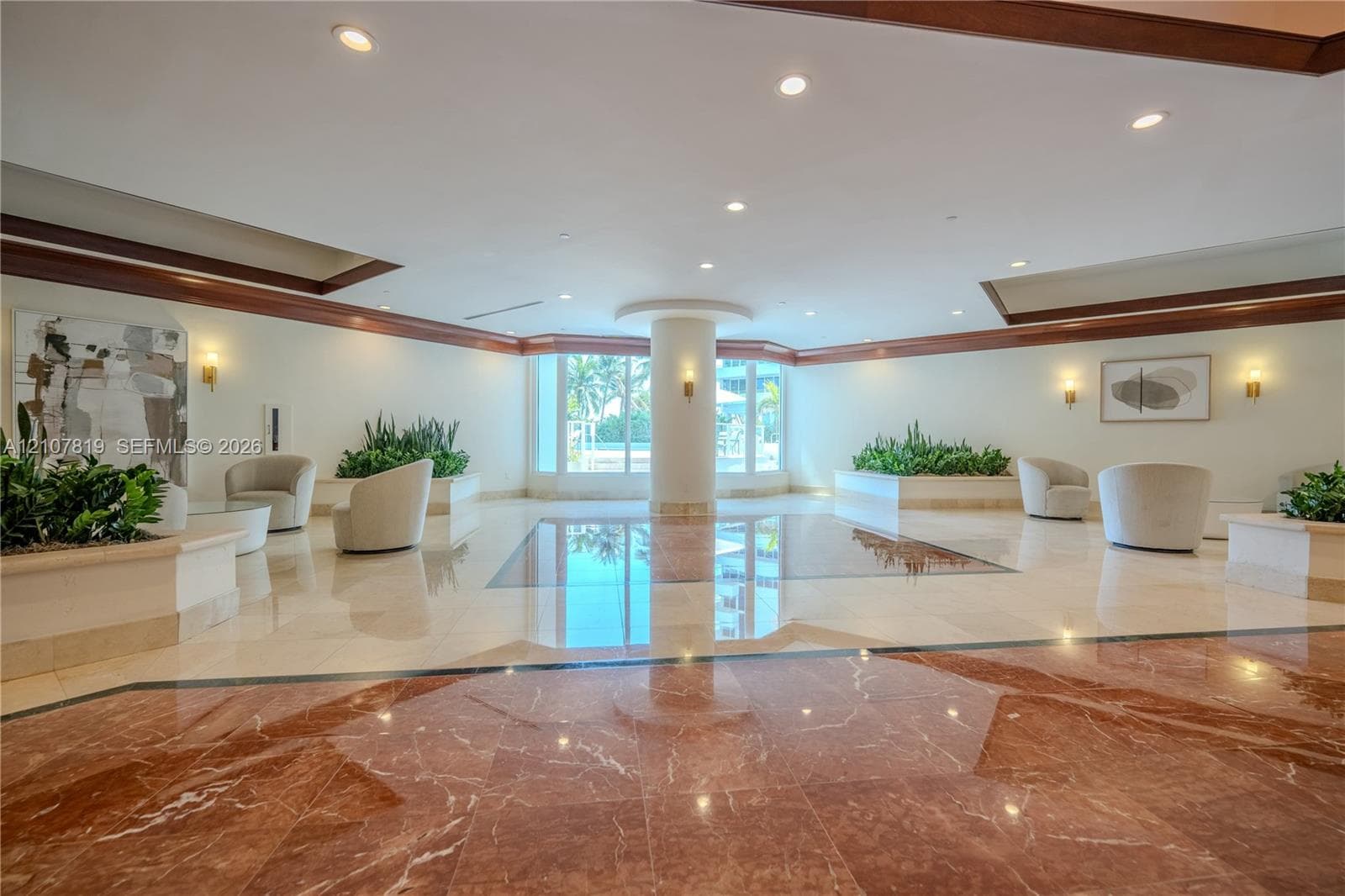 modern lobby