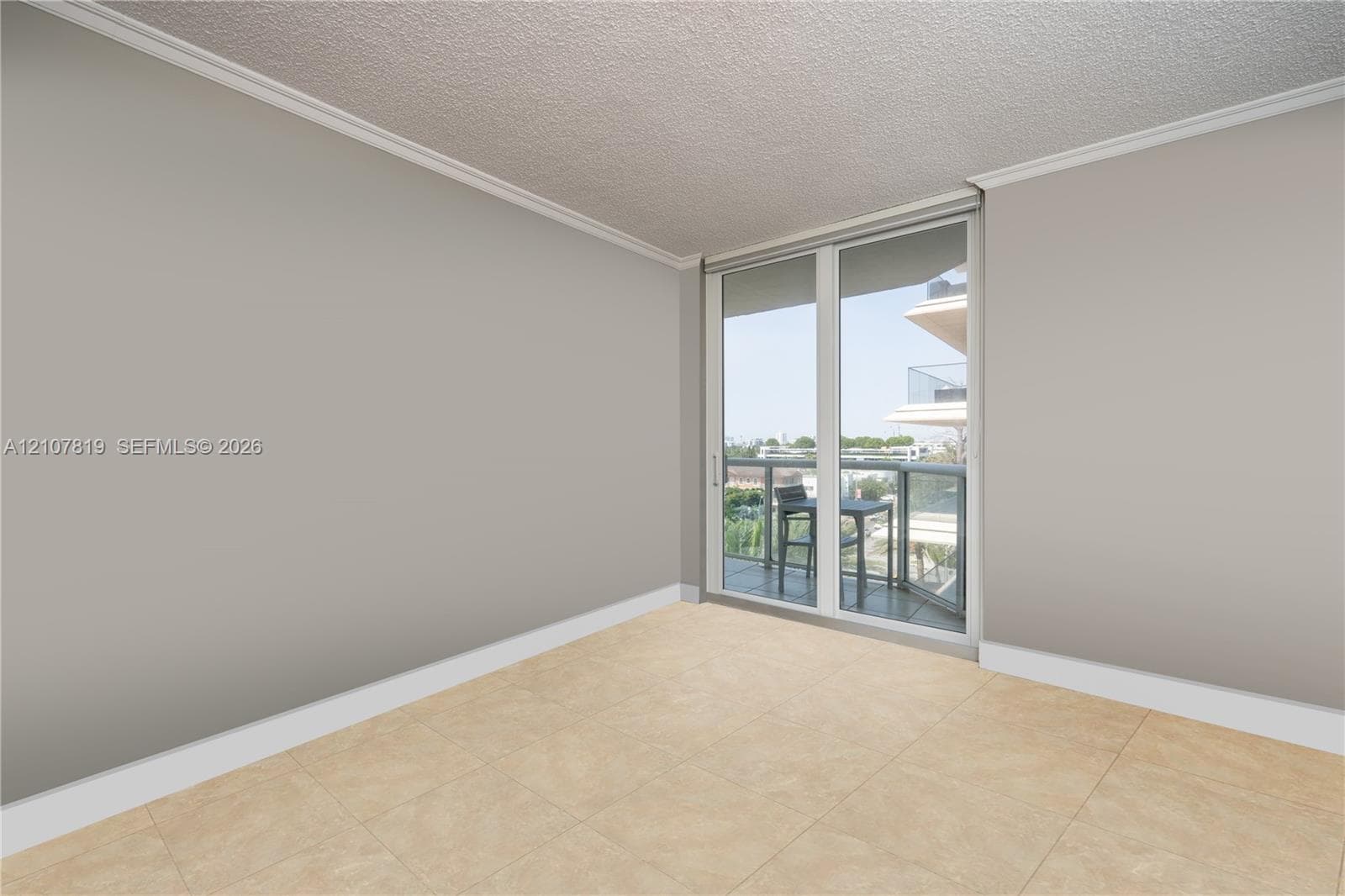 Bedroom #2 - staged without furniture
