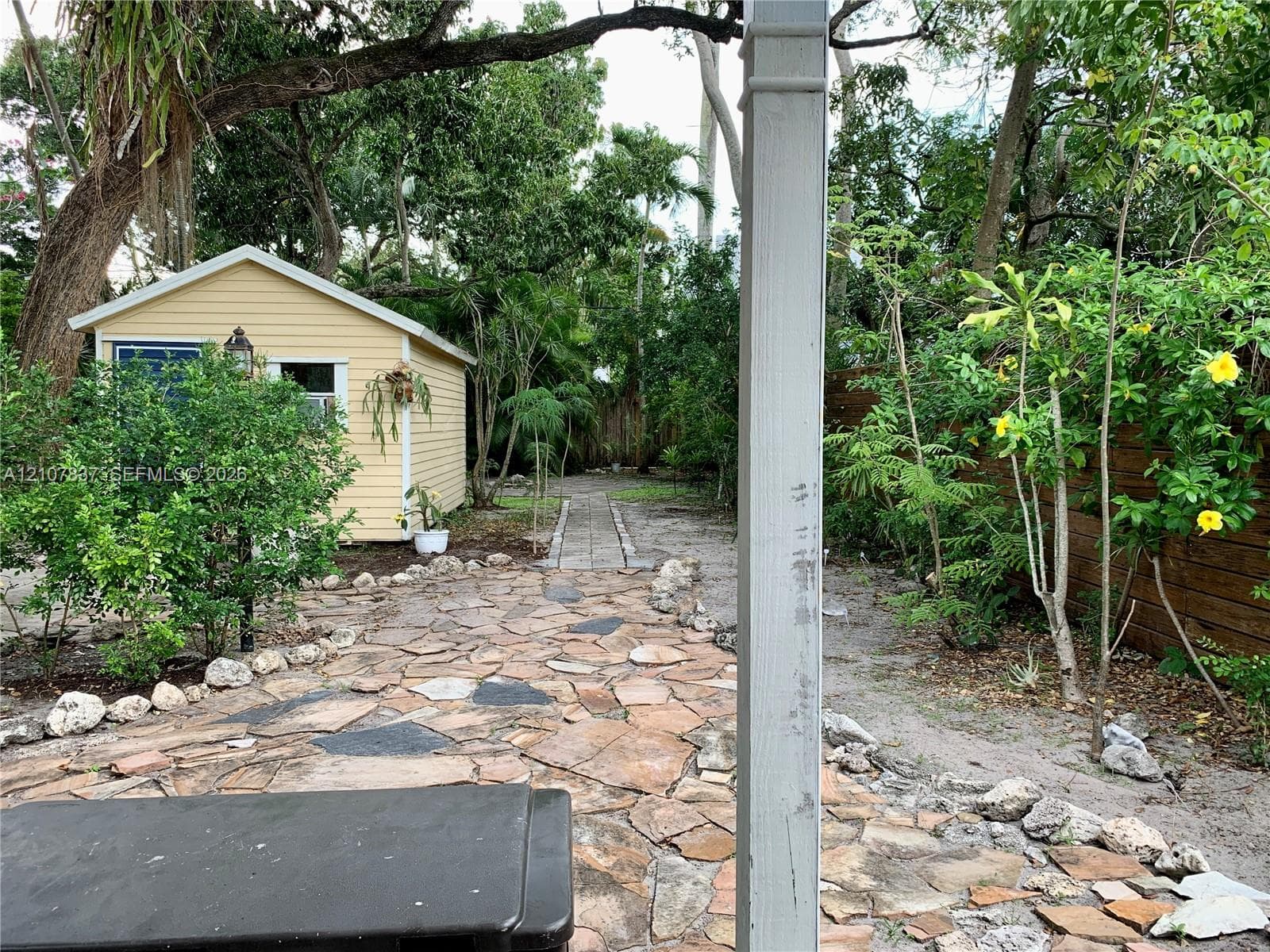 View from bedroom patio