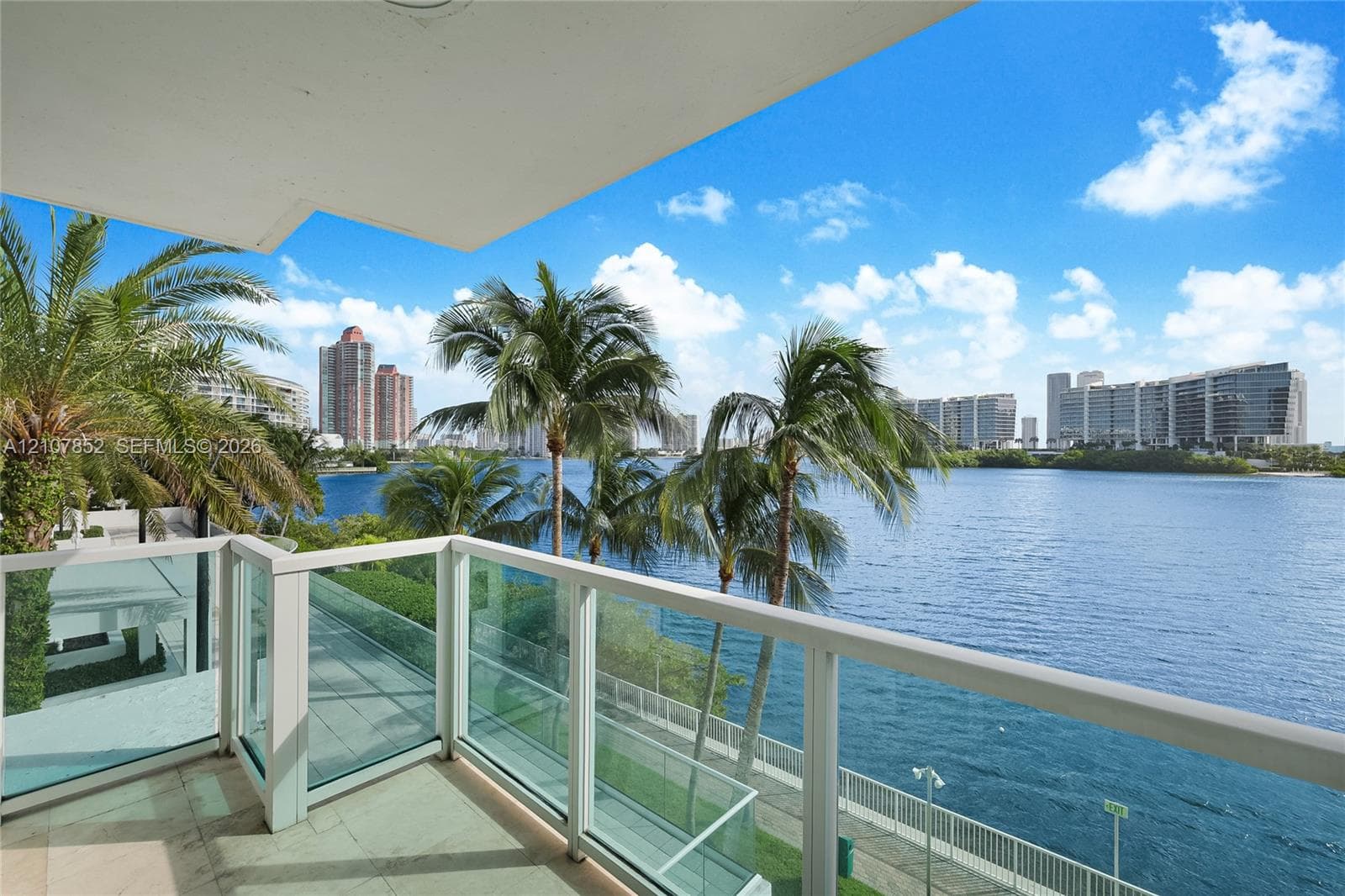 Master bedroom balcony