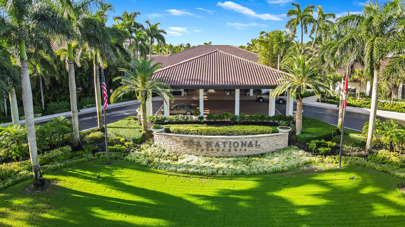 PGA Resort Entrance around the corner.