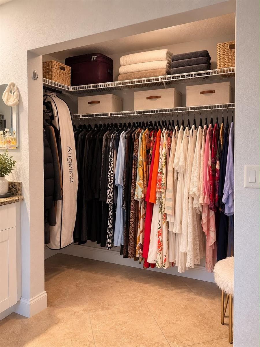 primary closet