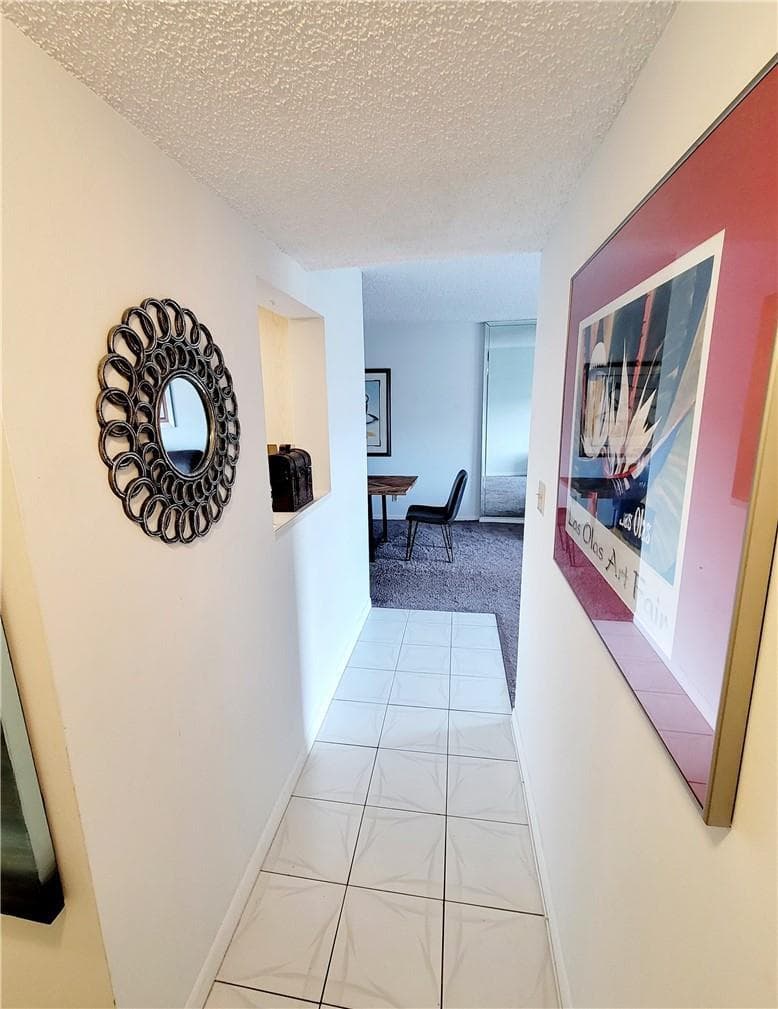 Entrance to living