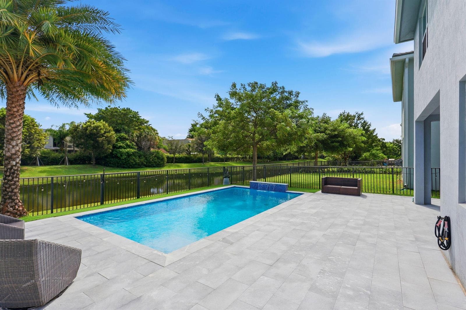 Pool area