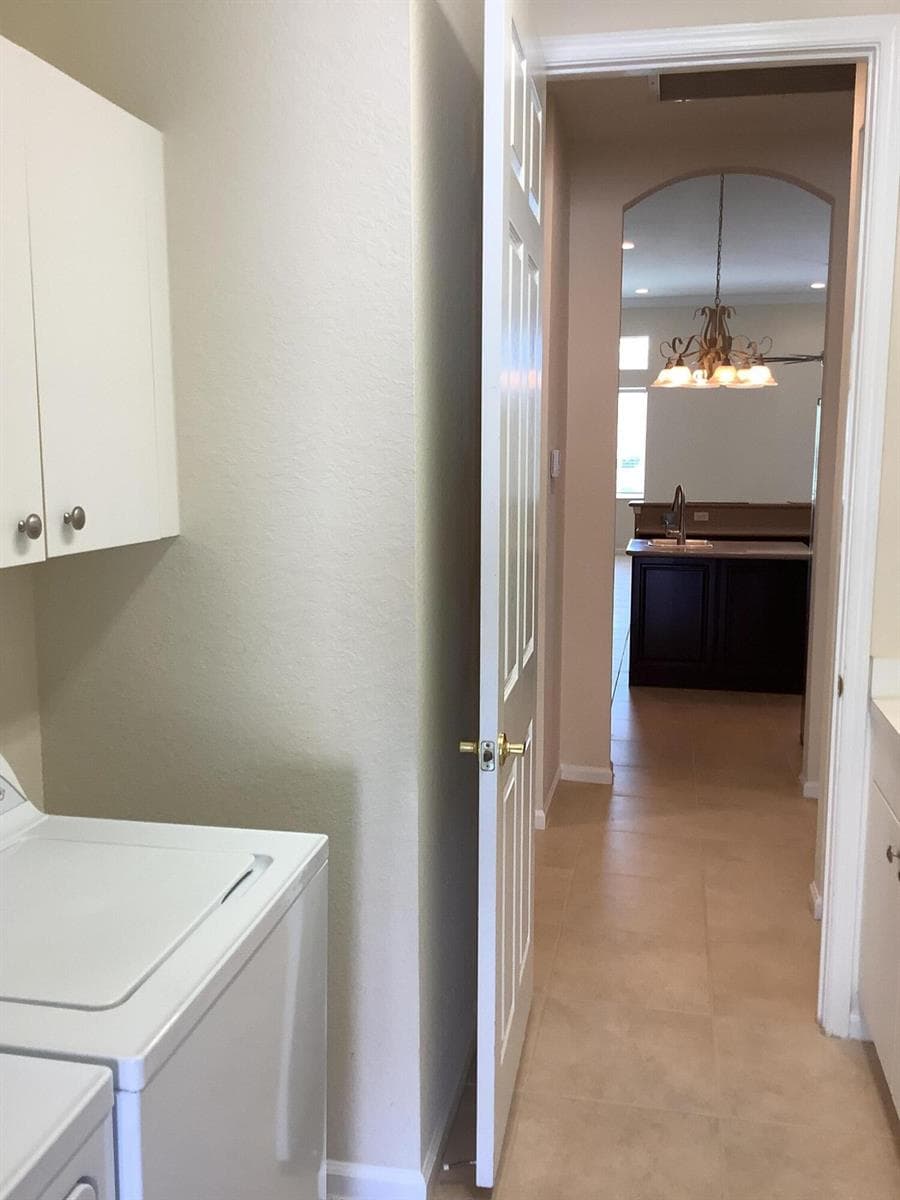 Laundry to Kitchen
