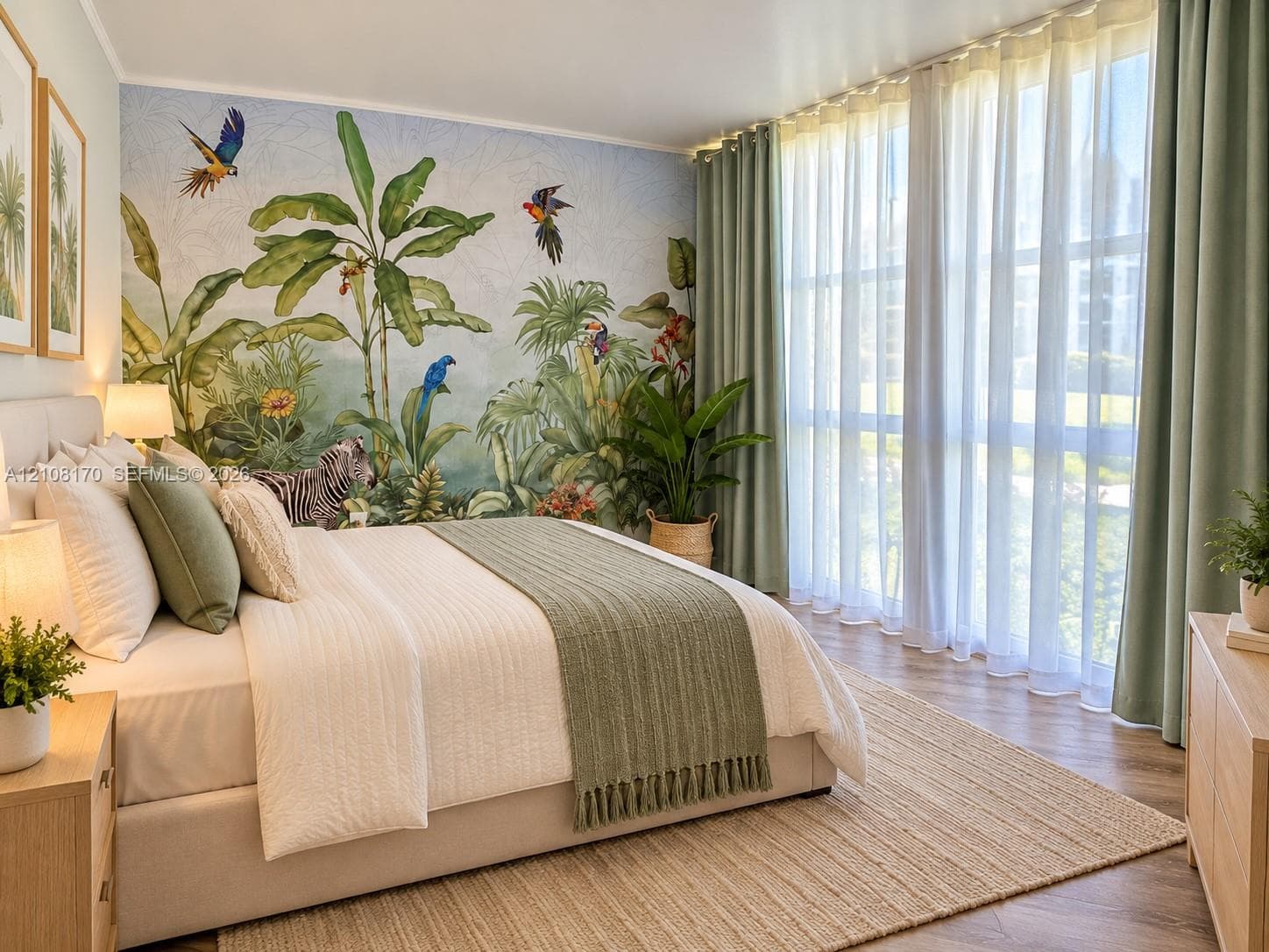 Second Bedroom - Virtually Staged