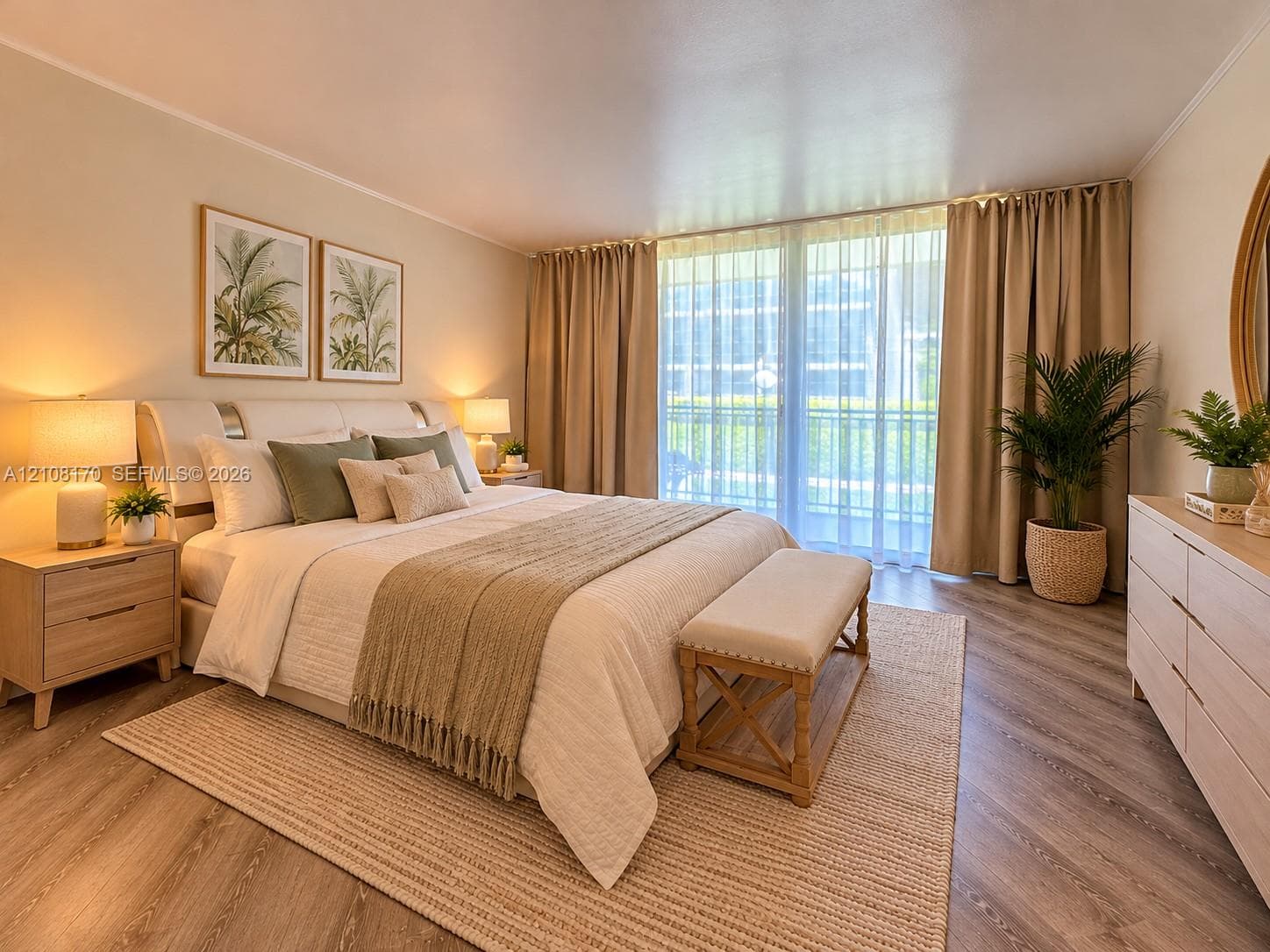 Master Bedroom - Virtually Staged