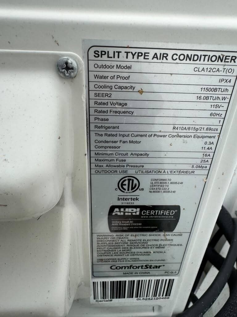 Small AC