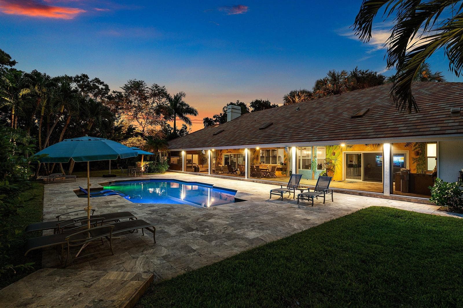 Twilight - Patio