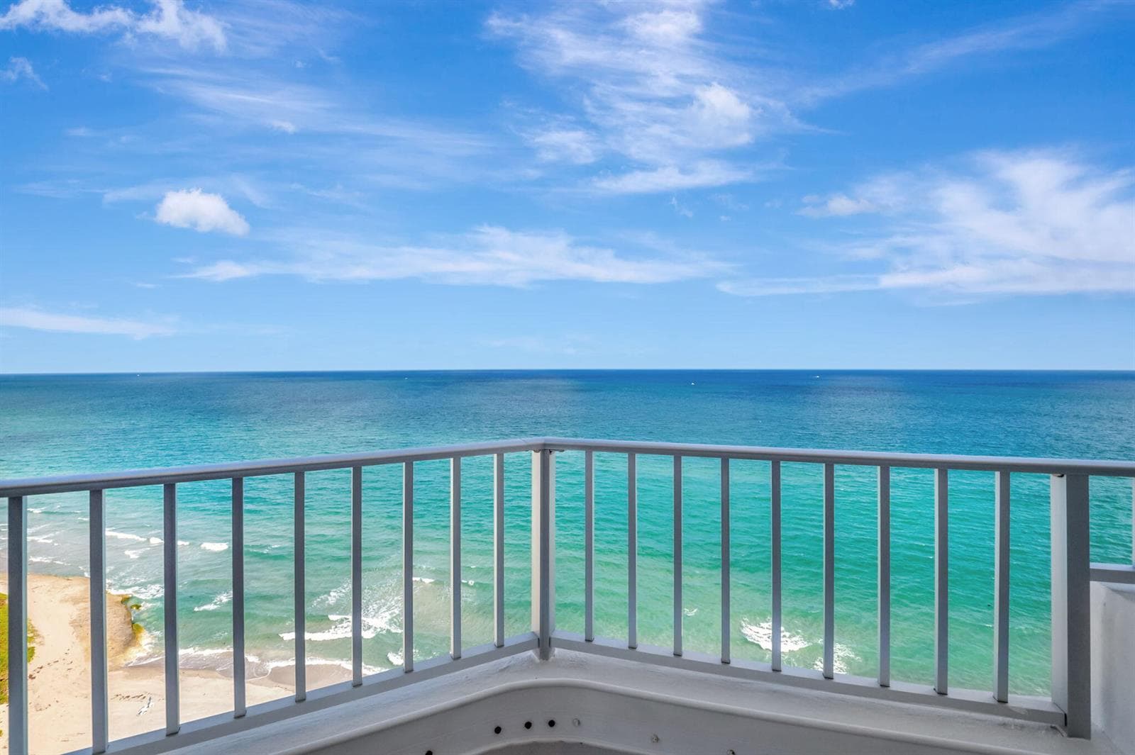 View from the balcony