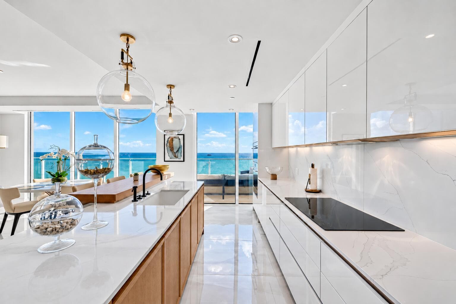 Gourmet Kitchen views