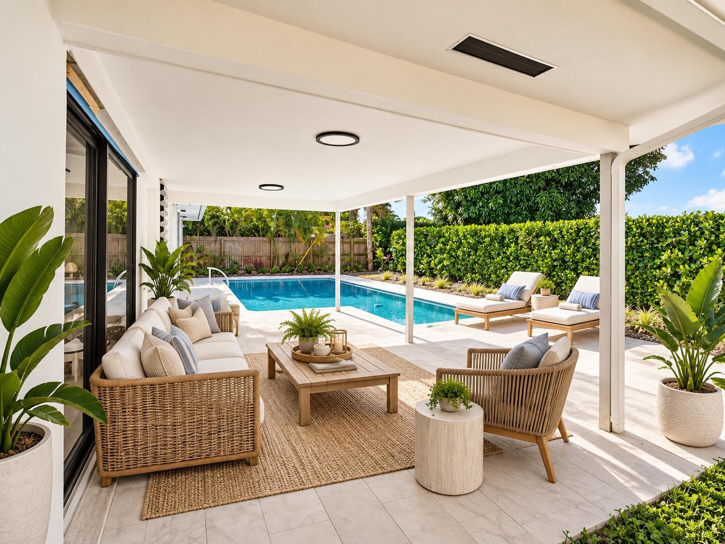 Pool Area AI enhanced
