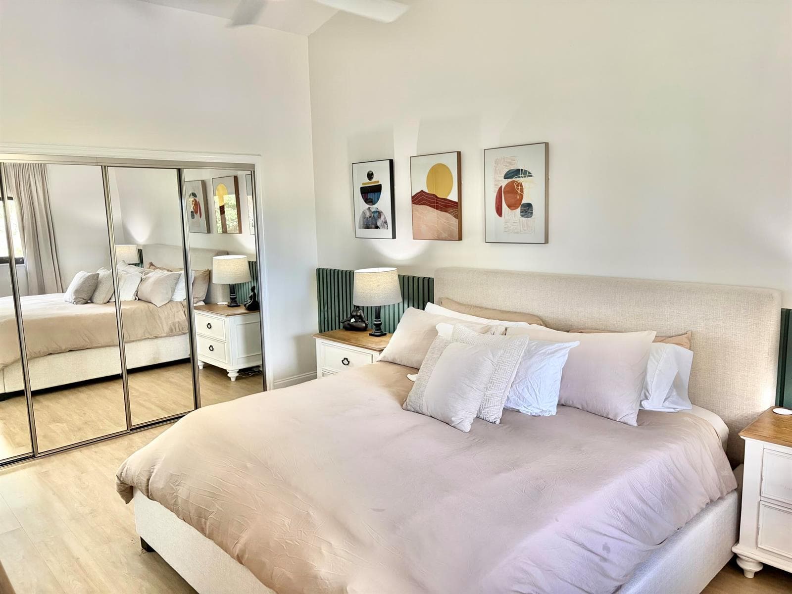 MASTER BED FROM WINDOW