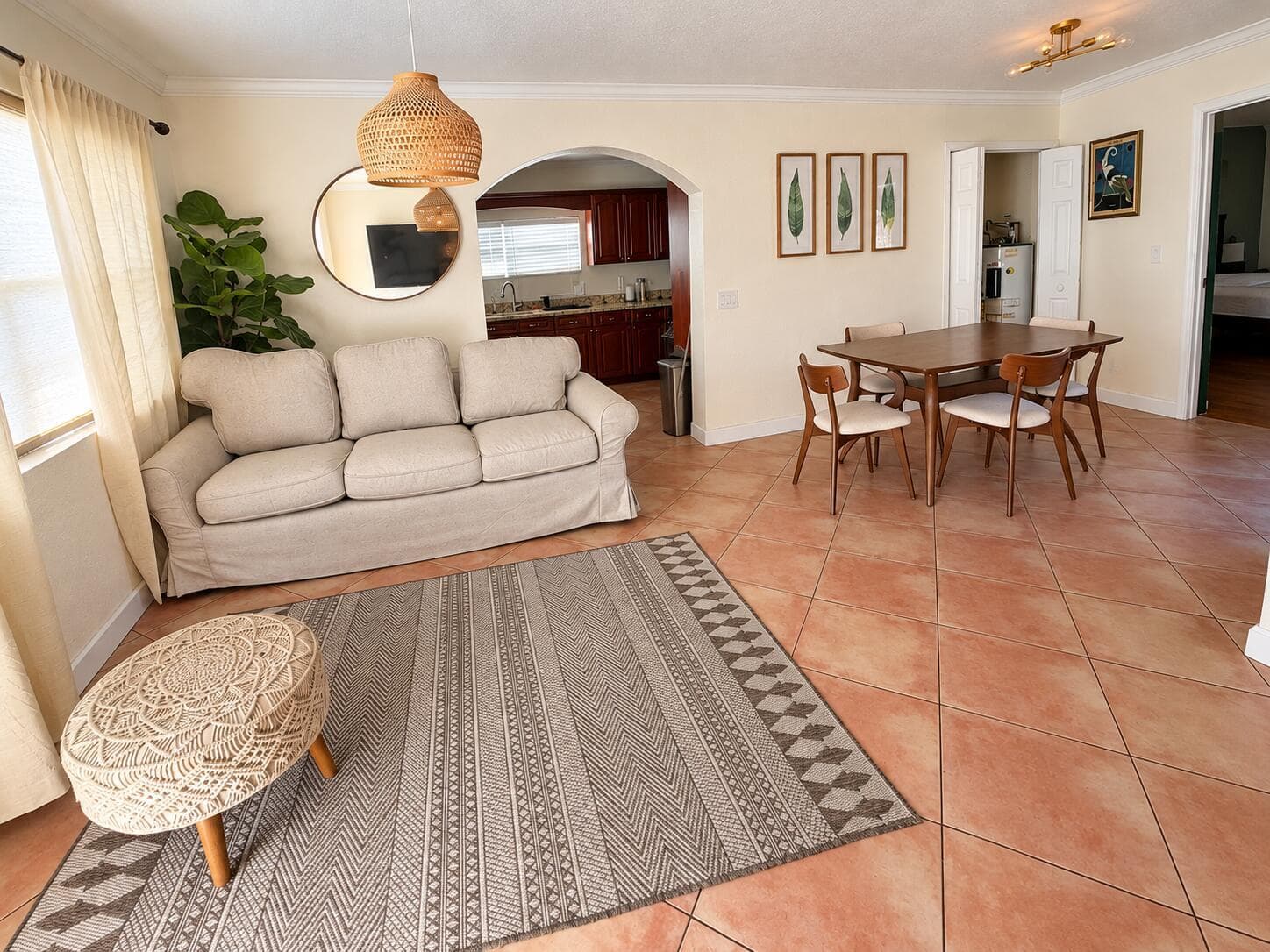 Open-Plan Living Space