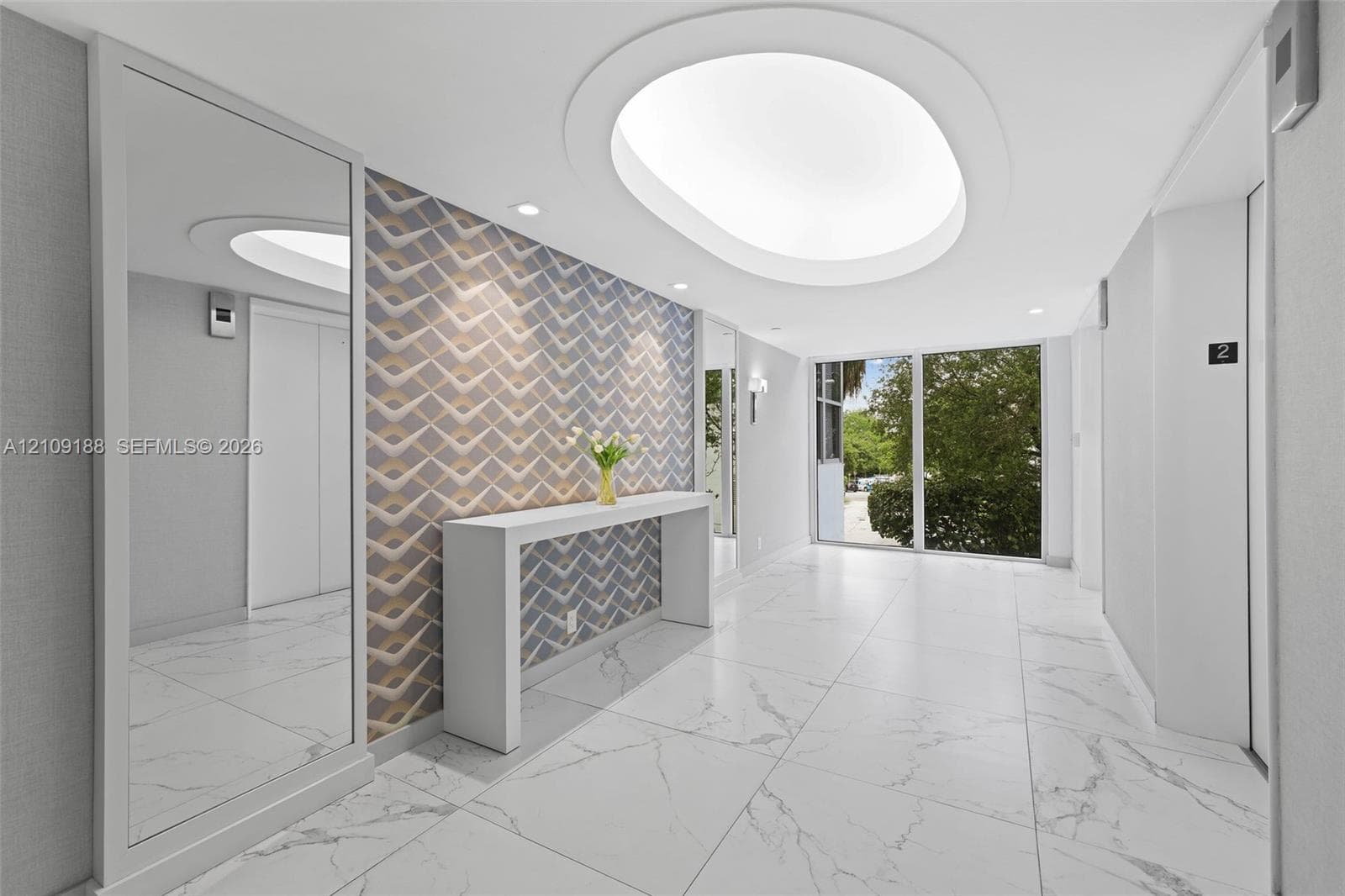 Remodeled hallways