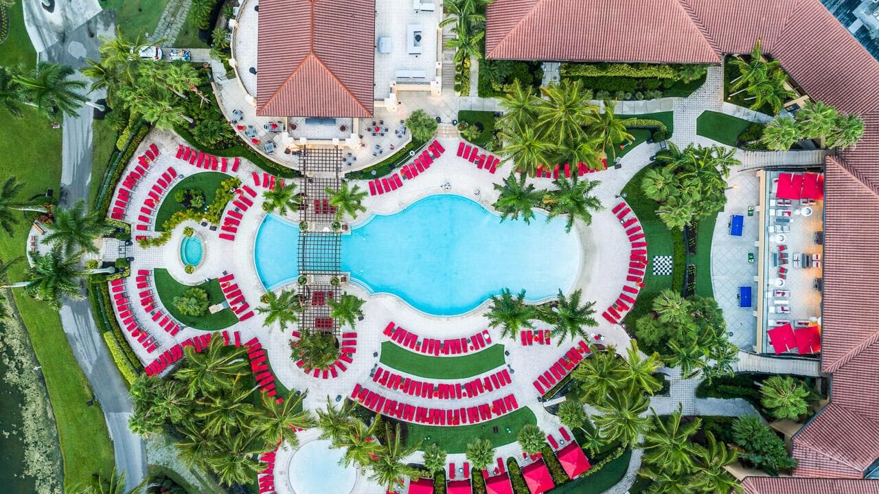 PGA National Aerial - Pool