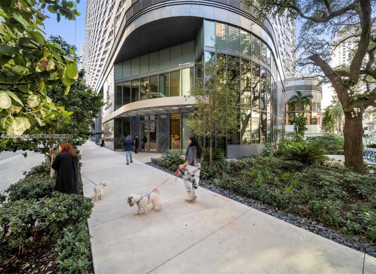 Entrance of the Brickell Flatiron