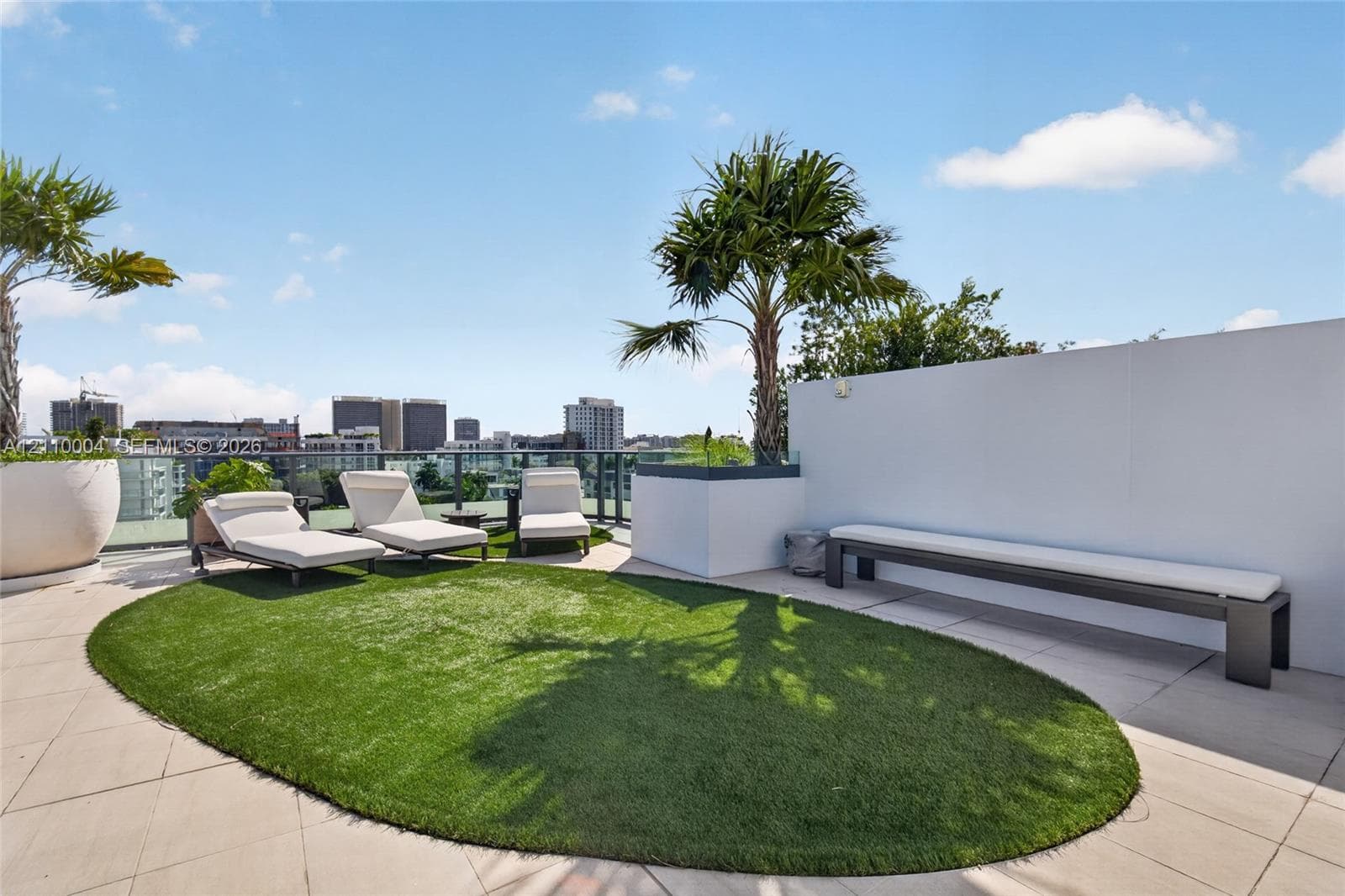 Rooftop terrace